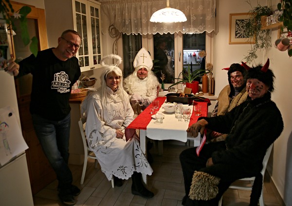 Anděl, Mikuláš a čerti 2022 