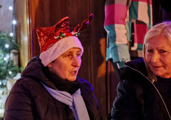 Vánoční setkámní - průjezd