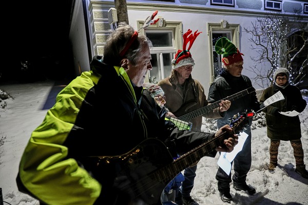 Vánoční setkámní - průjezd