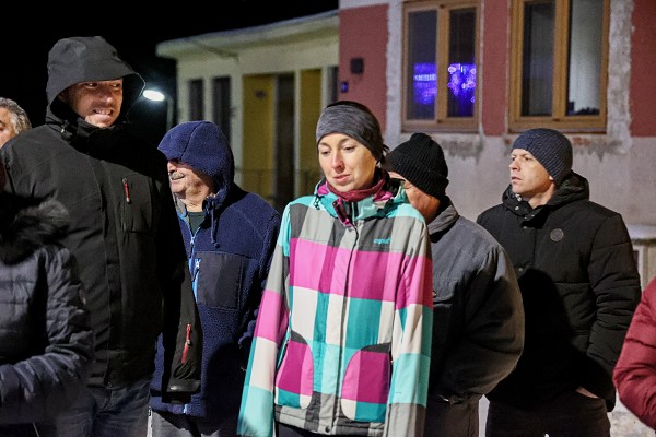 Vánoční setkámní - průjezd