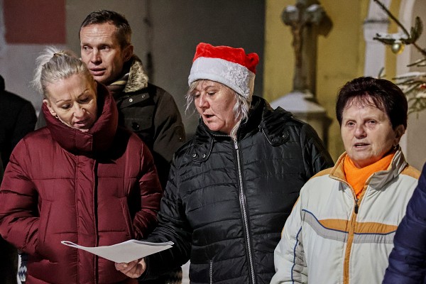 Vánoční setkámní - průjezd