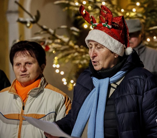 Vánoční setkámní - průjezd