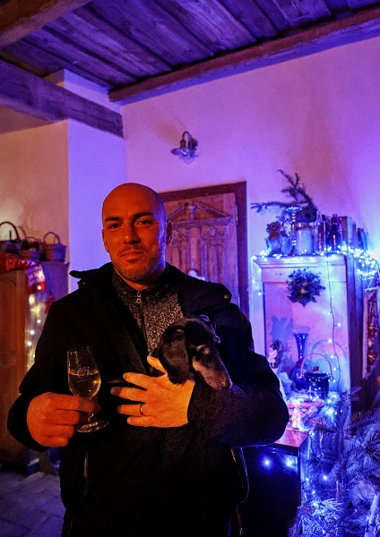 Vánoční setkámní - průjezd