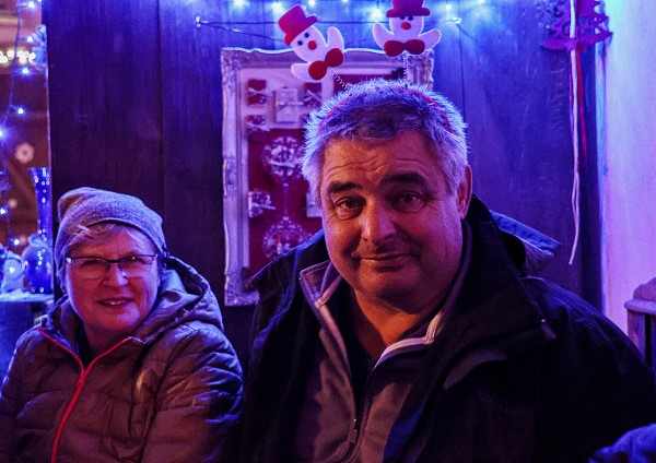 Vánoční setkámní - průjezd