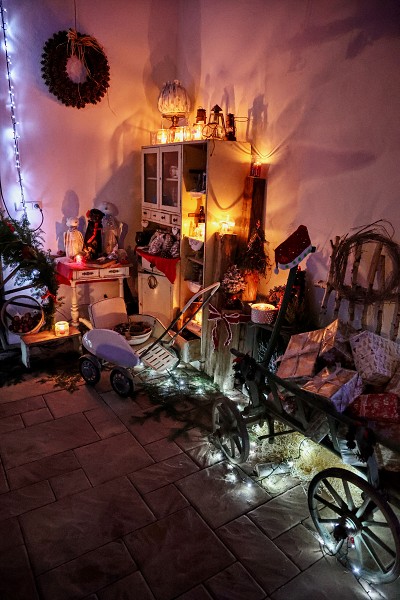 Vánoční setkámní - průjezd